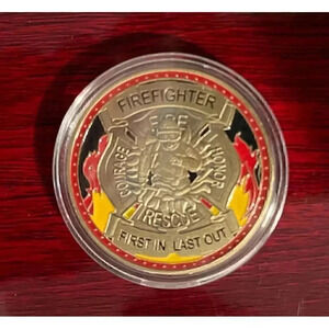 Challenge Coin Firefighter
